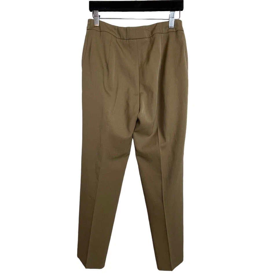 MaxMara Италии рыжевато коричневый брюки размер США 8 чисто шерсти - Изображение 4 из 4