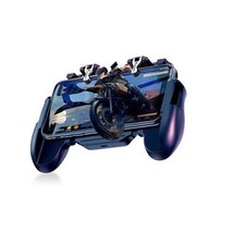 Premium Real Four-finger Operated Mobile Shooter Mobile Gamepad with Fan Cooling