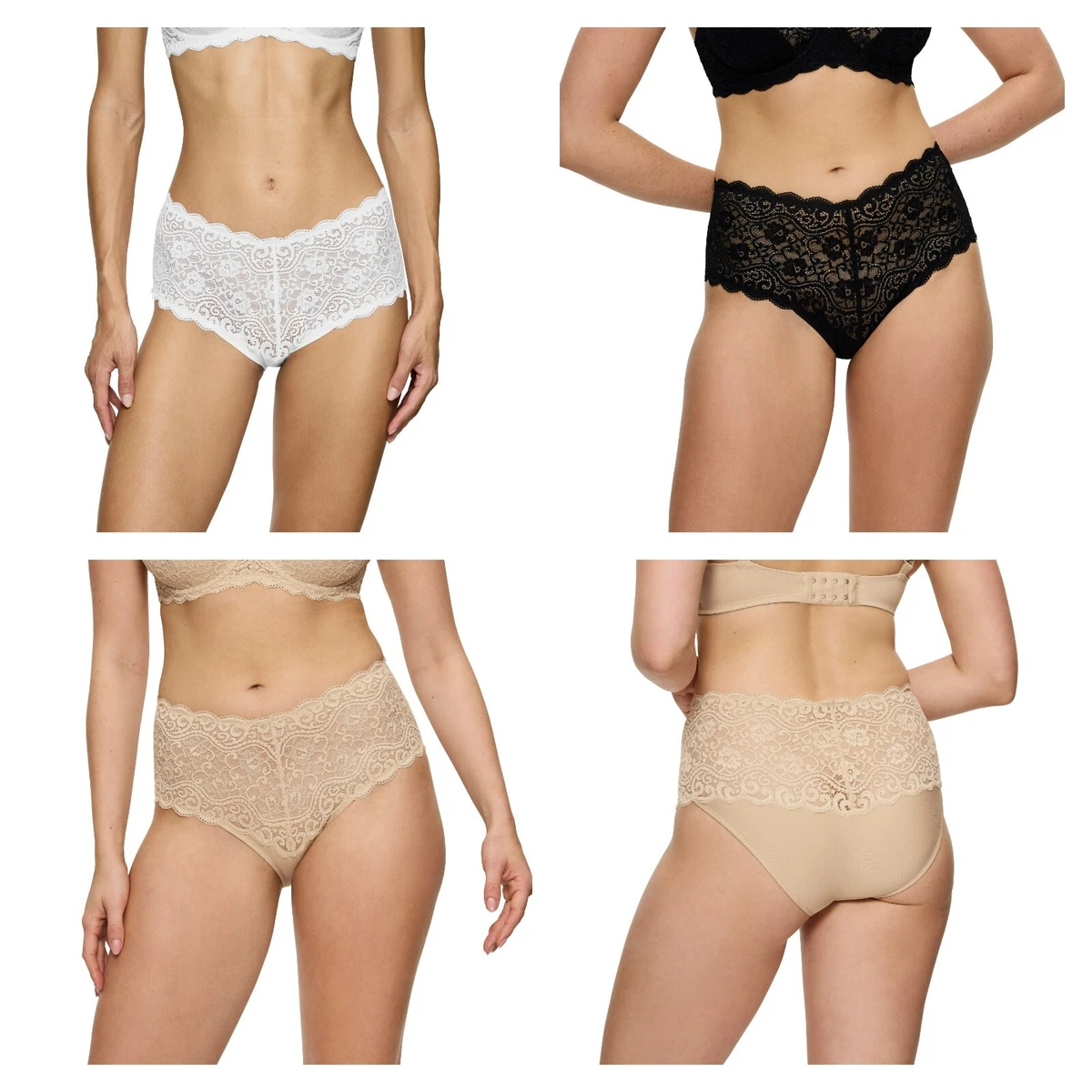 Triumph Beauty-Full Slip A Vita Media Con Lacci, In Microfibra, Donna