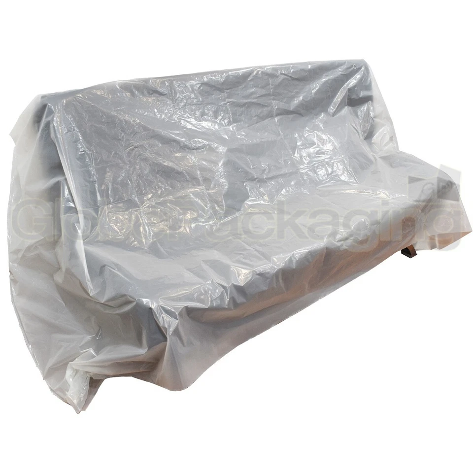 HEAVY DUTY LARGE SOFA FURNITURE STORAGE COVERS BAGS 3048x1372mm *ALL QTY'S* - Image 3 of 4
