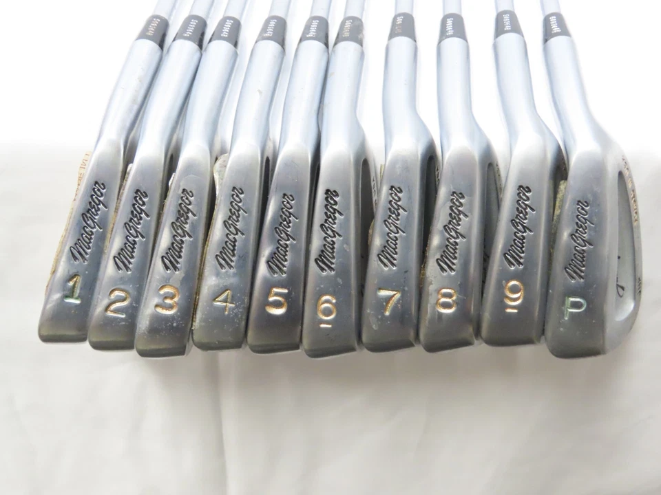 Original MacGregor Jack Nicklaus JNP Short Blade Forged Iron Set 1-PW S400 Stiff - Image 2 of 4