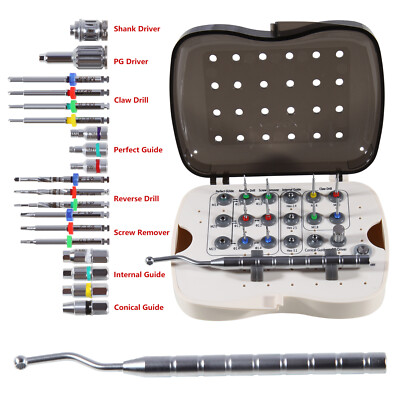 Dental Implantat Schraube Entferner Kit Reverse Drill Guide Driver SR Neobiotech