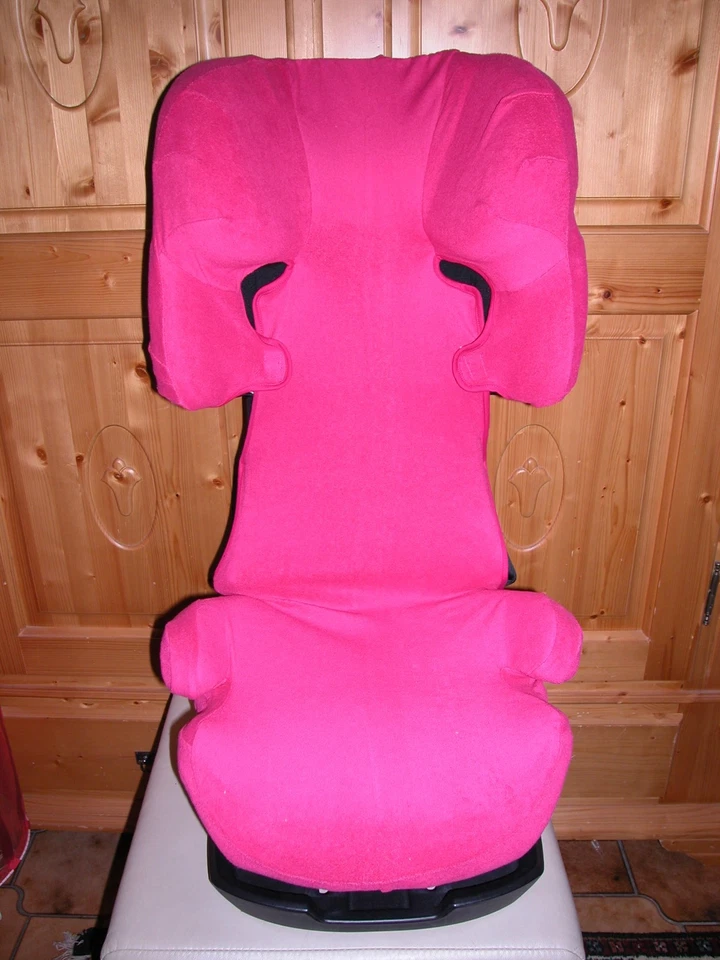 EKO Sommerbezug Schonbezug Frottee für Cybex Solution X, X2, X-Fix,X2-Fix pink