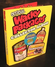 2006 Topps Wacky Packages ANS4 Series 4 COLLECTOR ALBUM w/B1 Stella Dork'o bonus
