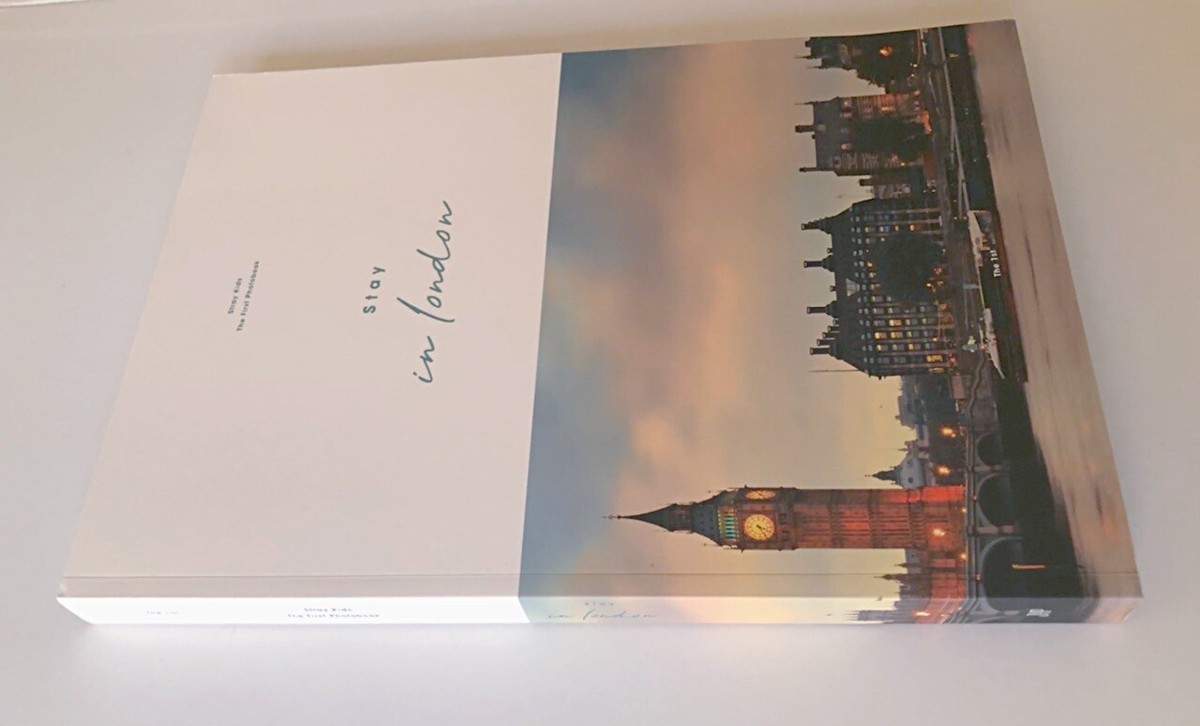 Stray Kids The First Photobook Stay in London Photo Book NO