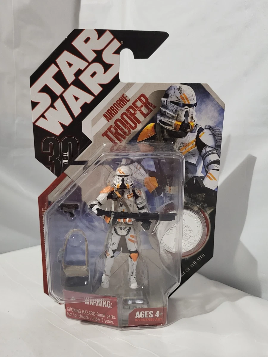 Star Wars AIRBORNE TROOPER 07 30th Anniversary Clone Wars ROTS Parjai Squad ROTS