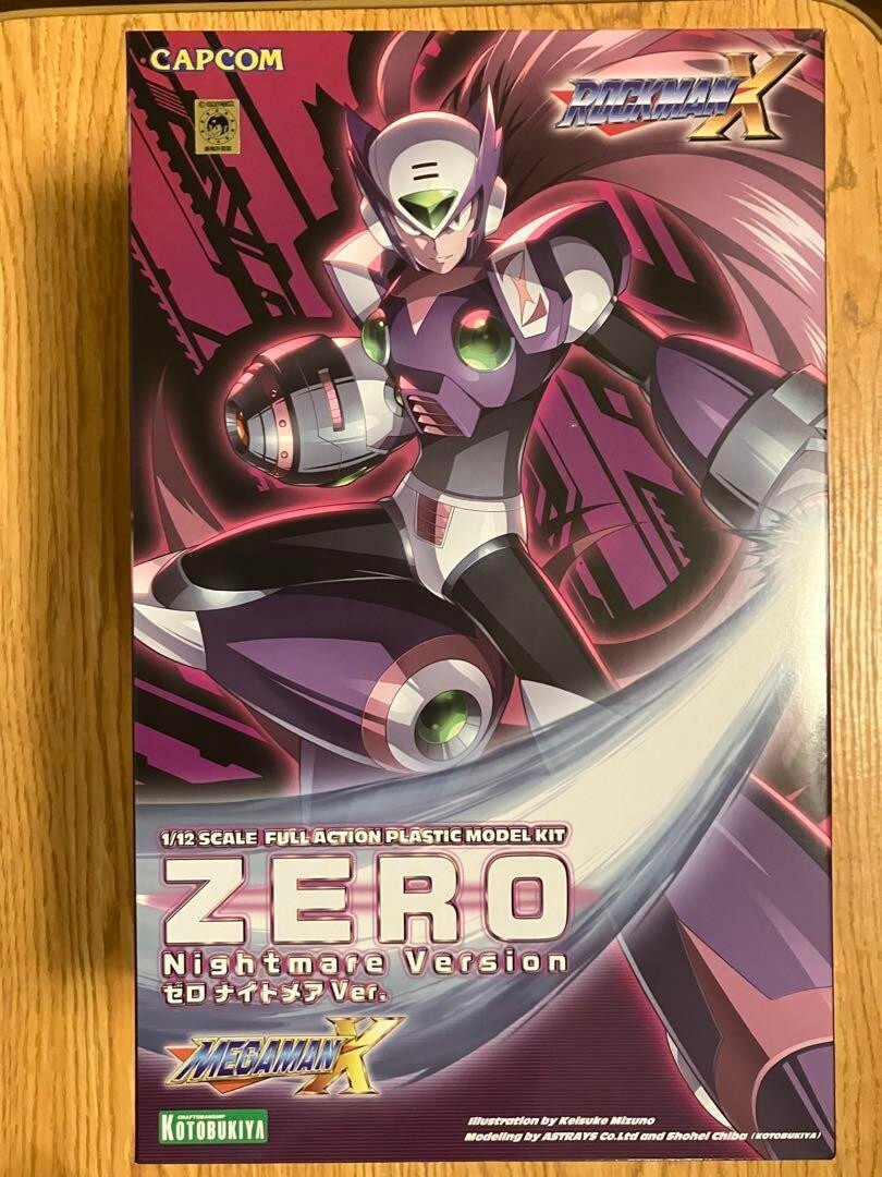Mega Man X Zero Nightmare Ver. Plastic Kit Model Figure Kotobukiya