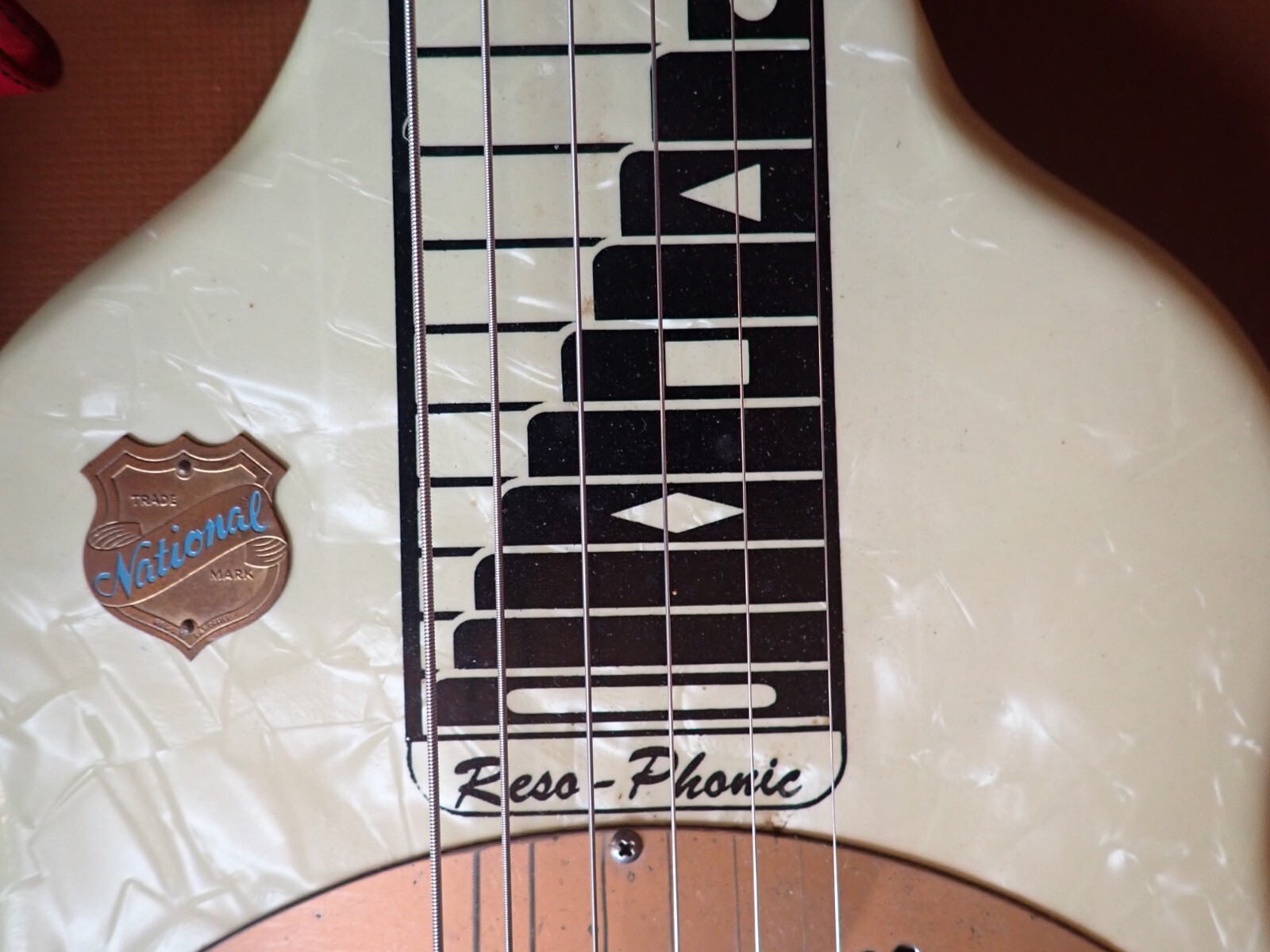 Vintage 1956 National ResoPhonic Model 1033 Lap Steel Guitar eBay