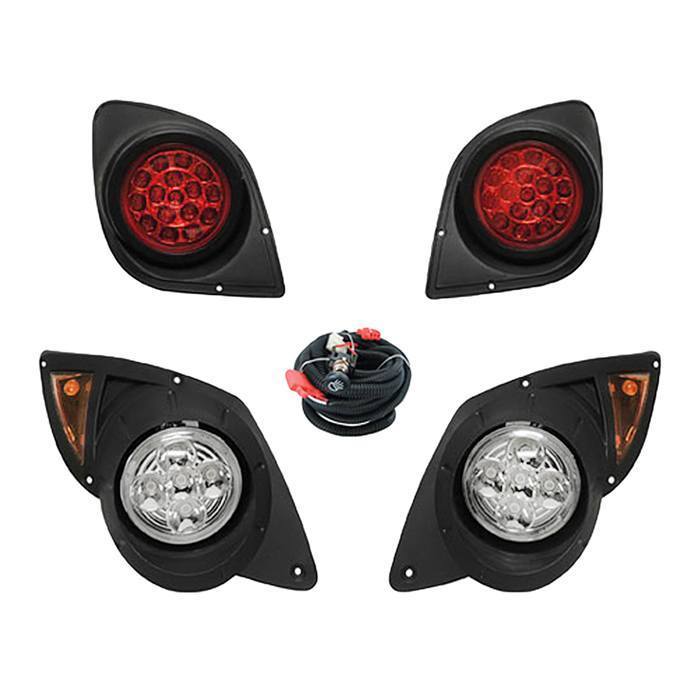 Yamaha G29 Drive Golf Cart LED Headlight & Tail Light Kit (2007-Up) Gas & Elec.