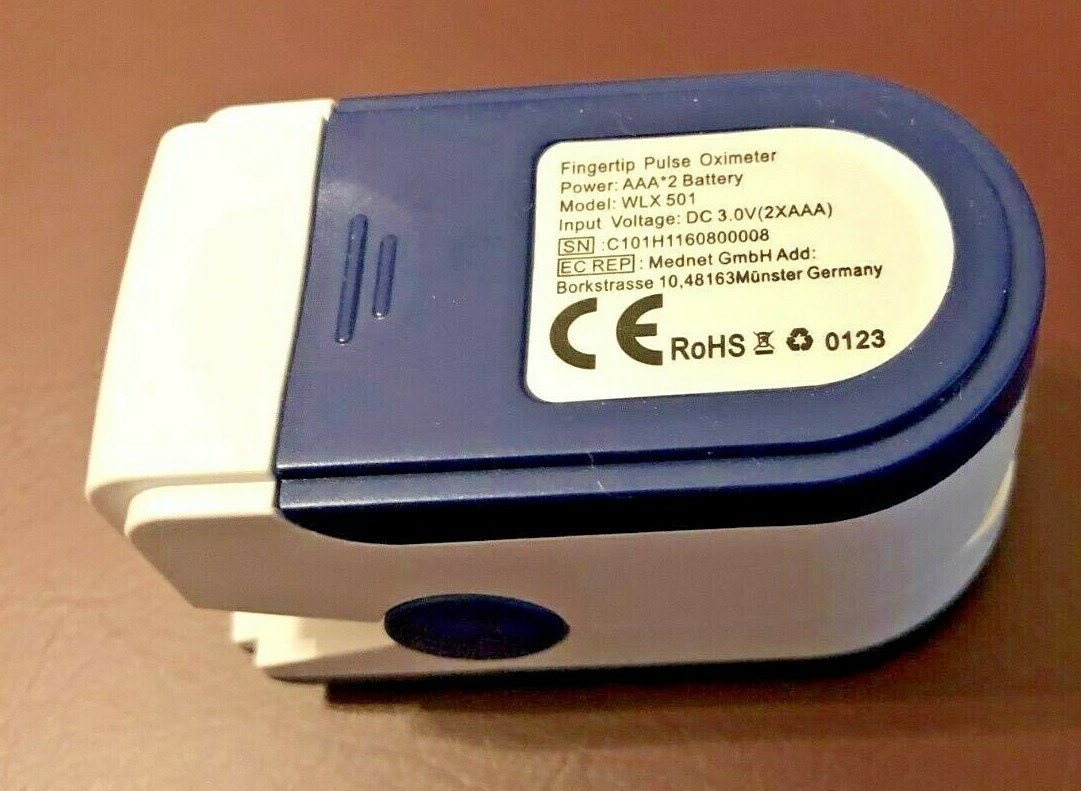 Finger Pulse German Oximeter SpO2 Blood Oxygen Saturation Pulse Monitor ...