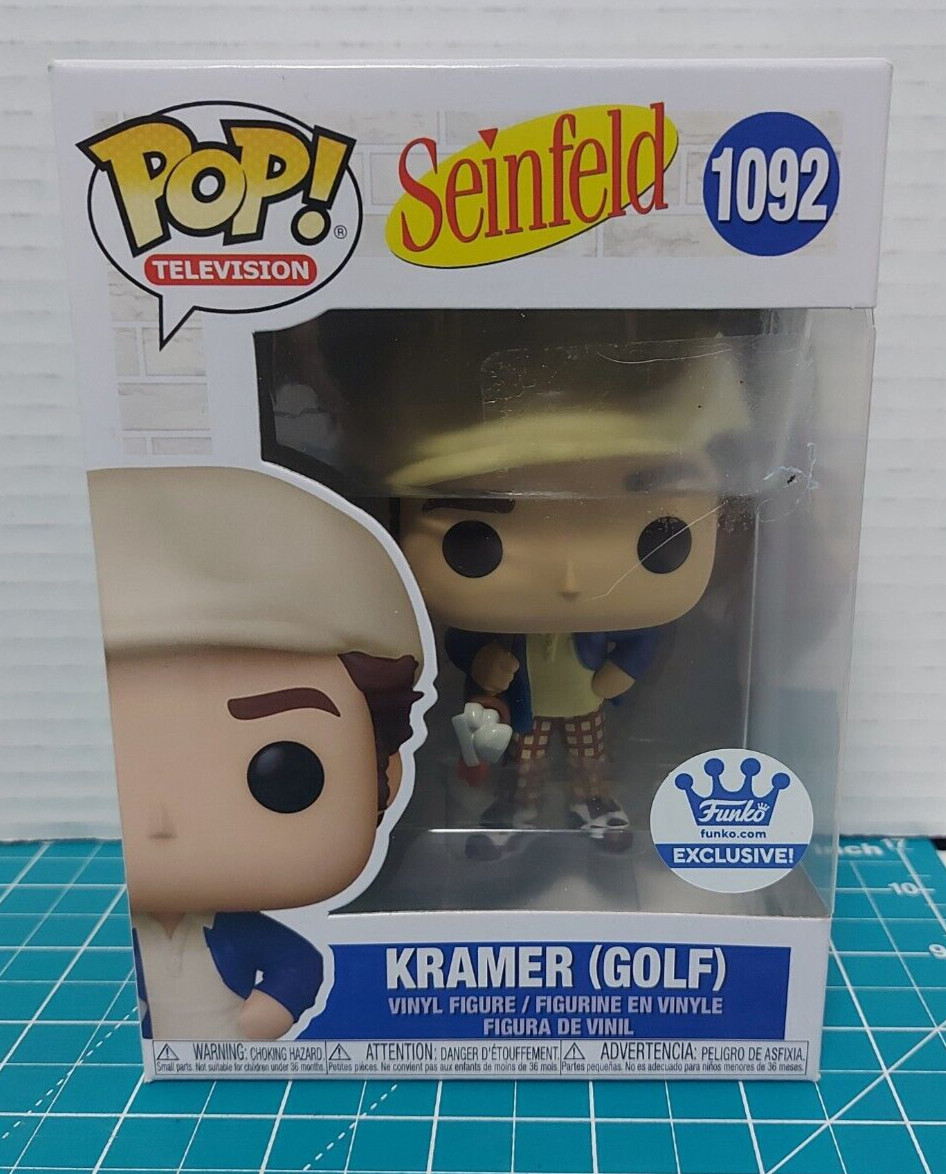 Funko Pop Television Seinfeld Kramer Golf Funko Shop 1092 Vinyl Figure