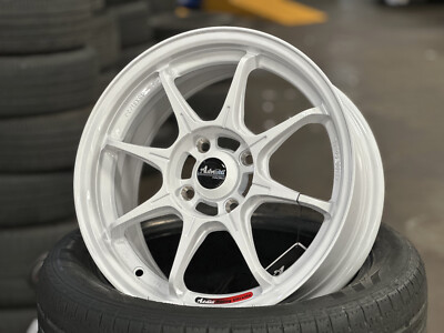 New 15x6.5J Advanti MI526 4x100 WHITE (4 Wheel) Fit HONDA TOYOTA