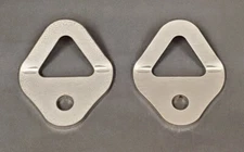 Universal Tie Down Bracket Tow Hook Set Stainless Steel 45deg (Set of 2)