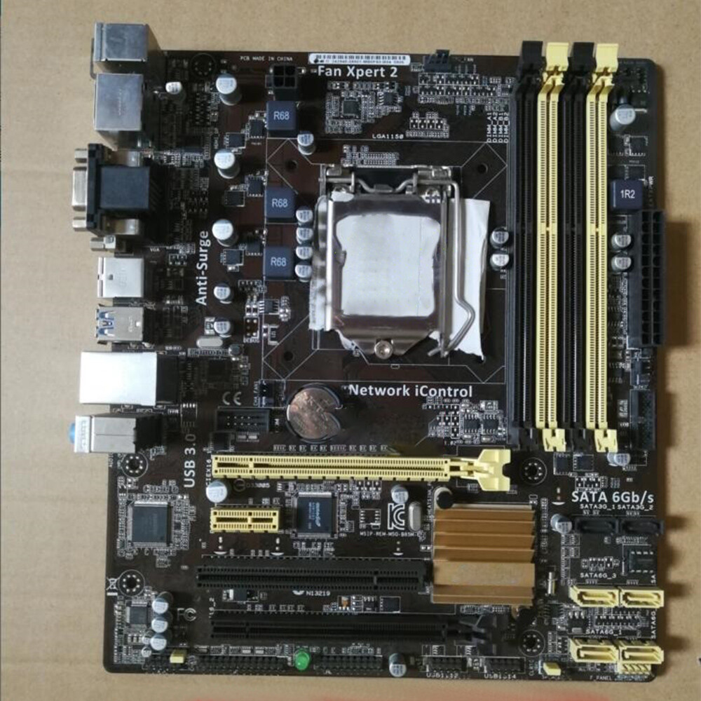 For ASUS B85M-E LGA 1150 DDR3 ATX Motherboard VGA DVI HDMI USB3.0