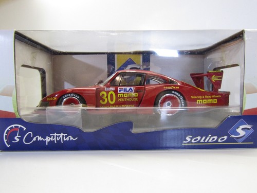 Solido Die-cast 1:18 Scale Momo Porsche 935 DRM 1981 #30 Giampero Moretti - Picture 2 of 16