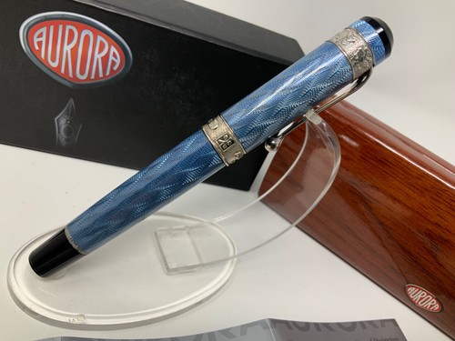 AURORA St. Petersburg Guilloché Flamé Limited Edition #128 Rollerball Pen (READ) - Picture 11 of 20