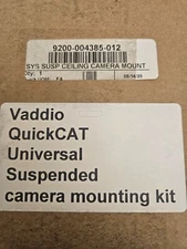 Vaddio QuickCAT Universal Suspended Ceiling Camera Mount (White) p45