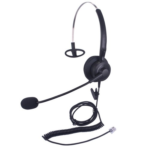 Xintronics Cuffie Telefono Fisso Mono RJ9 con Microfono a Cancellazione  (p6V) | eBay