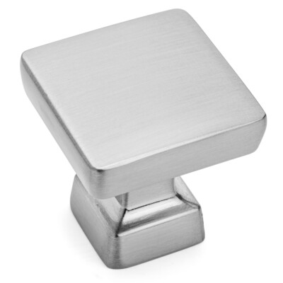 Cosmas Cabinet Hardware Satin Nickel Contemporary Cabinet Knob #1480SN