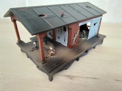LIONEL ECHELLE 0, REF 6-14161. MAQUETTE CABANE. SMOKING HOBO SHACK. FUMÉE - Photo 1/4