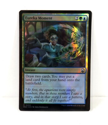 Eureka Moment Ripple Foil NM - MTG Magic MH3 Modern Horizons 3