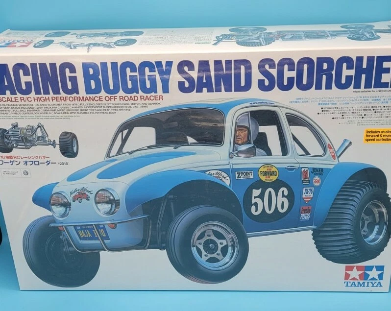 Sealed Tamiya 58452 1 10 Sand Scorcher SRB RC Beetle Racing Buggy