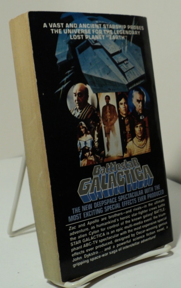Battlestar Galactica by G Larson & R Thurston - TV novelization - 1978 ...