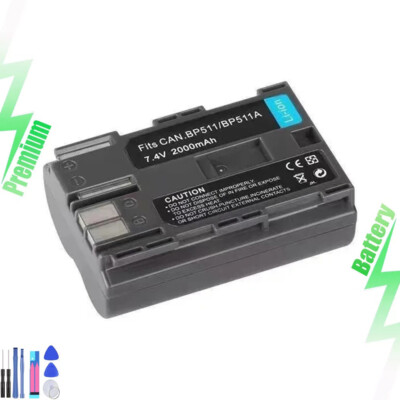 JUPIO Batterie Compatible Avec CANON BP-511/511A/512 - Batteries Pour Canon Pas Cher | Photo Univers