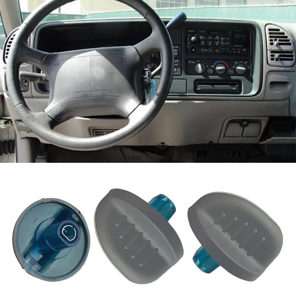 3x perillas de control de interruptor de aire acondicionado nuevas para Chevrolet Silverado Suburban Tahoe 1995-1998 Foto 2 de 4