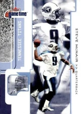 2001 Fleer Game Time #37 Steve McNair Tennessee Titans