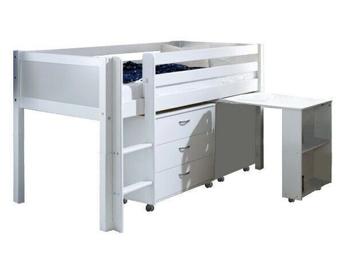 Wooden Bunk Bed Double Triple or Single Size Large Model Sleeper or With Desk - Picture 6 of 7