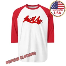 MGK Lace Up Machine Gun Kelly Men's Raglan Red Size S-2XL