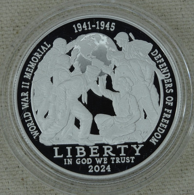 2024-P Greatest Generation Proof Silver Dollar US Mint $1 Commemorative