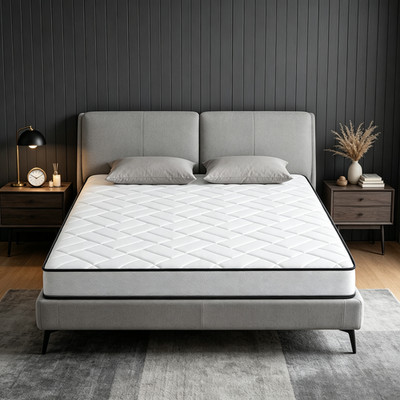 6'' Queen Hybrid Mattress with Pocket Spring and Gel Memory Foam for Cool Night