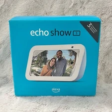 Echo Show 5 3rd Gen Alexa Light Blue NEW with Box
