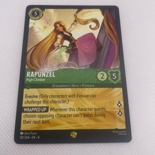 Disney Lorcana Rapunzel High Climber Legendary Non-foil Reign of Jafar