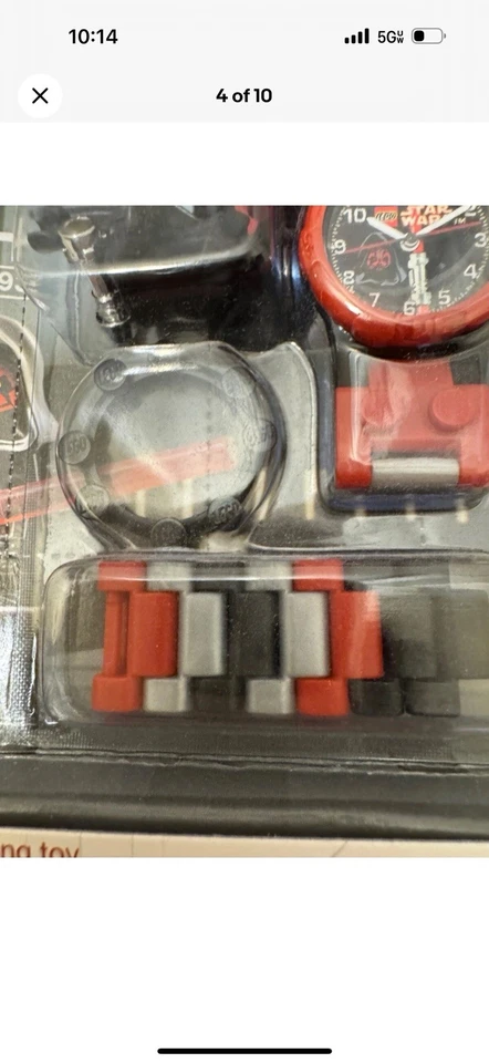 全新乐高星球大战手表 (9001932) 达斯·摩尔手表 + 迷你 + 光剑 — 第 4/4 张图片