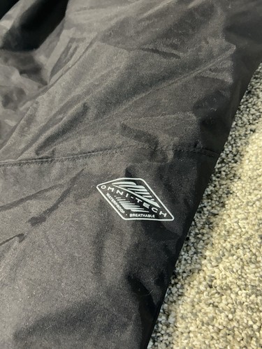 Columbia Pants Mens Medium Black Omni-Tech Waterproof Snow Ski Insulated Outdoor - Picture 14 of 14