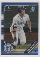 2019 Bowman Draft Chrome Blue Refractor 64/150 Logan Driscoll #BDC-183 y0i