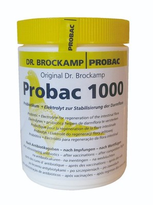 Brockamp Probac 1000 500g für Tauben Probiotikum Elektrolyte Darmflora