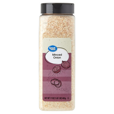 Great Value Minced Onion, 17 oz..