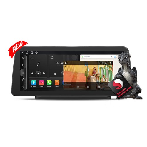 Reproductor de video universal para automóvil de 12,3 pulgadas radio estéreo inalámbrico Carplay Bluetooth DSP GPS - Imagen 16 de 20