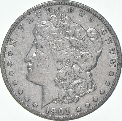 VF 1901-O Morgan Silver Dollar (1 coin) *2982