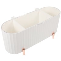 Aufbewahrungsbox Bad Mit Deckel Organizer Wattepads BadezimmerlagerbehäLter
