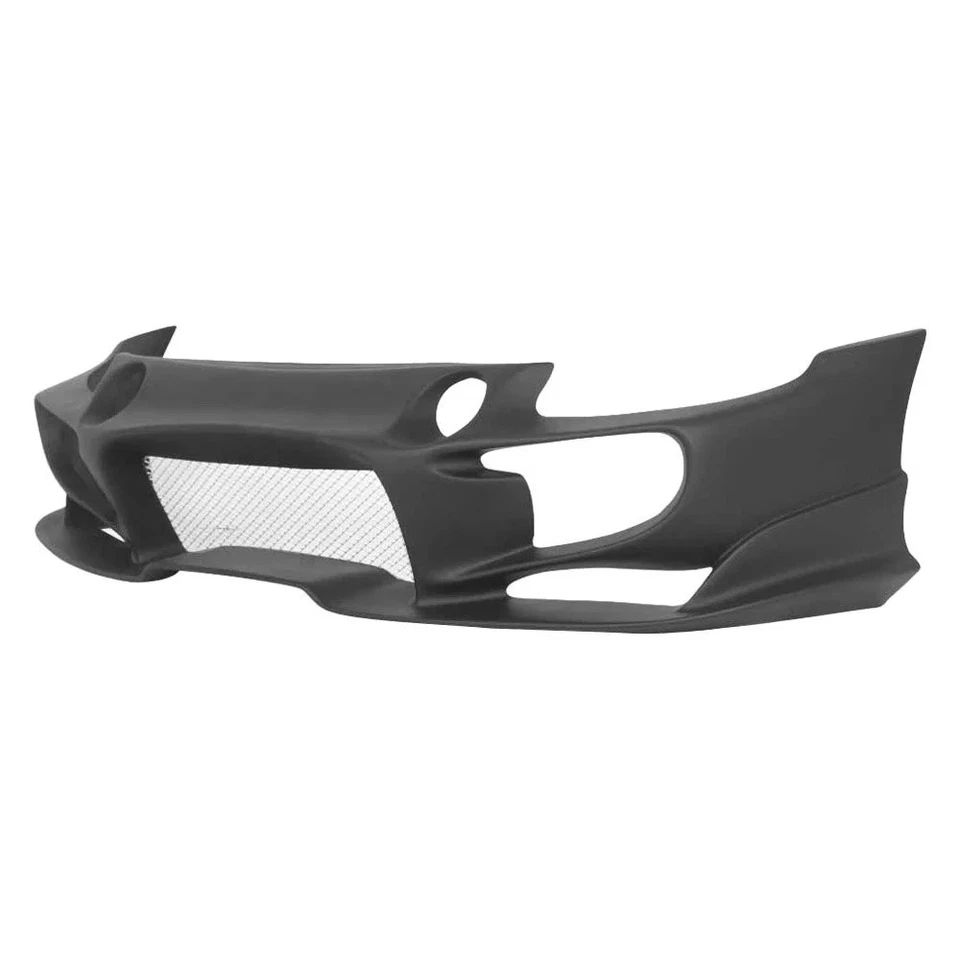 For Honda Civic del Sol 93-97 Front Bumper Cover Aggressive Style Fiberglass Foto 3 de 4