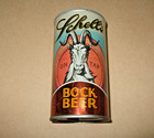Schell's On Tap Bock Beer Can SS Steel Bottom Opened Strong Printed Bottom — photo 1