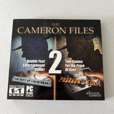 The Cameron Files: Secret at Loch Ness/Pharaoh's Curse PC Jewel Case 2 for 1