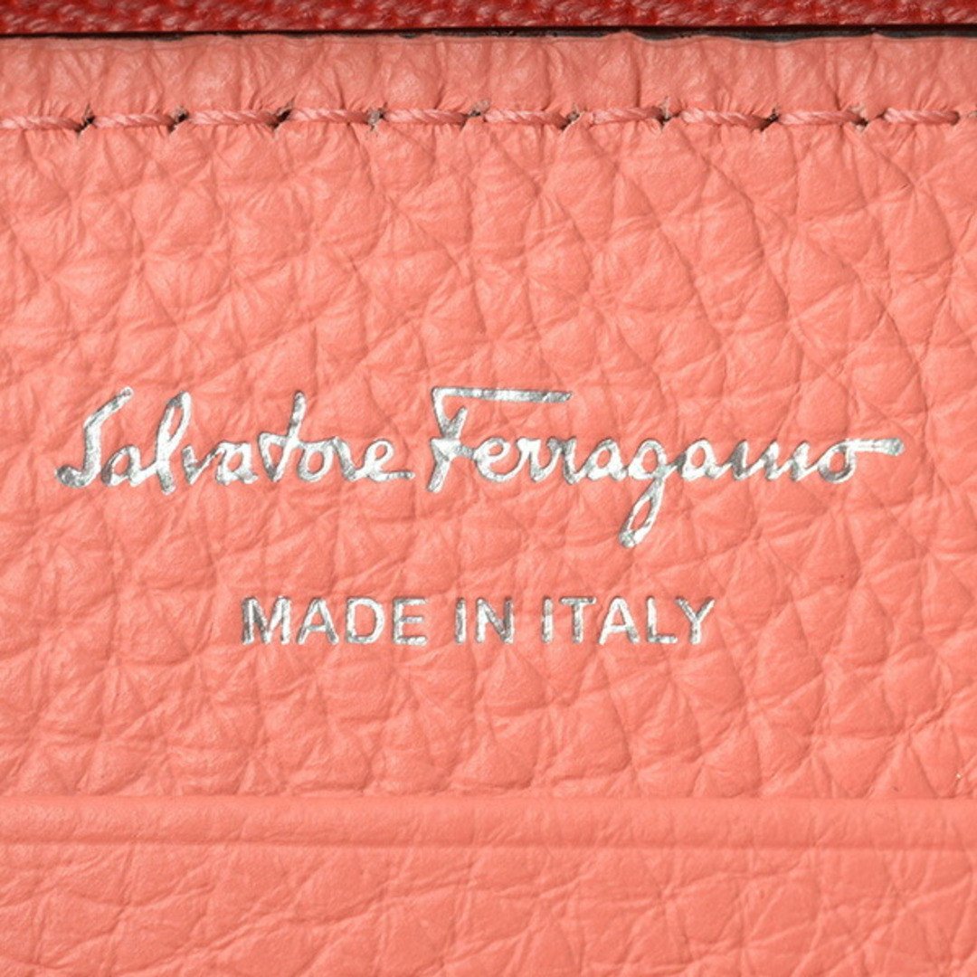 Ferragamo Women Wallet Accessories Gancini Coin Case Corallo