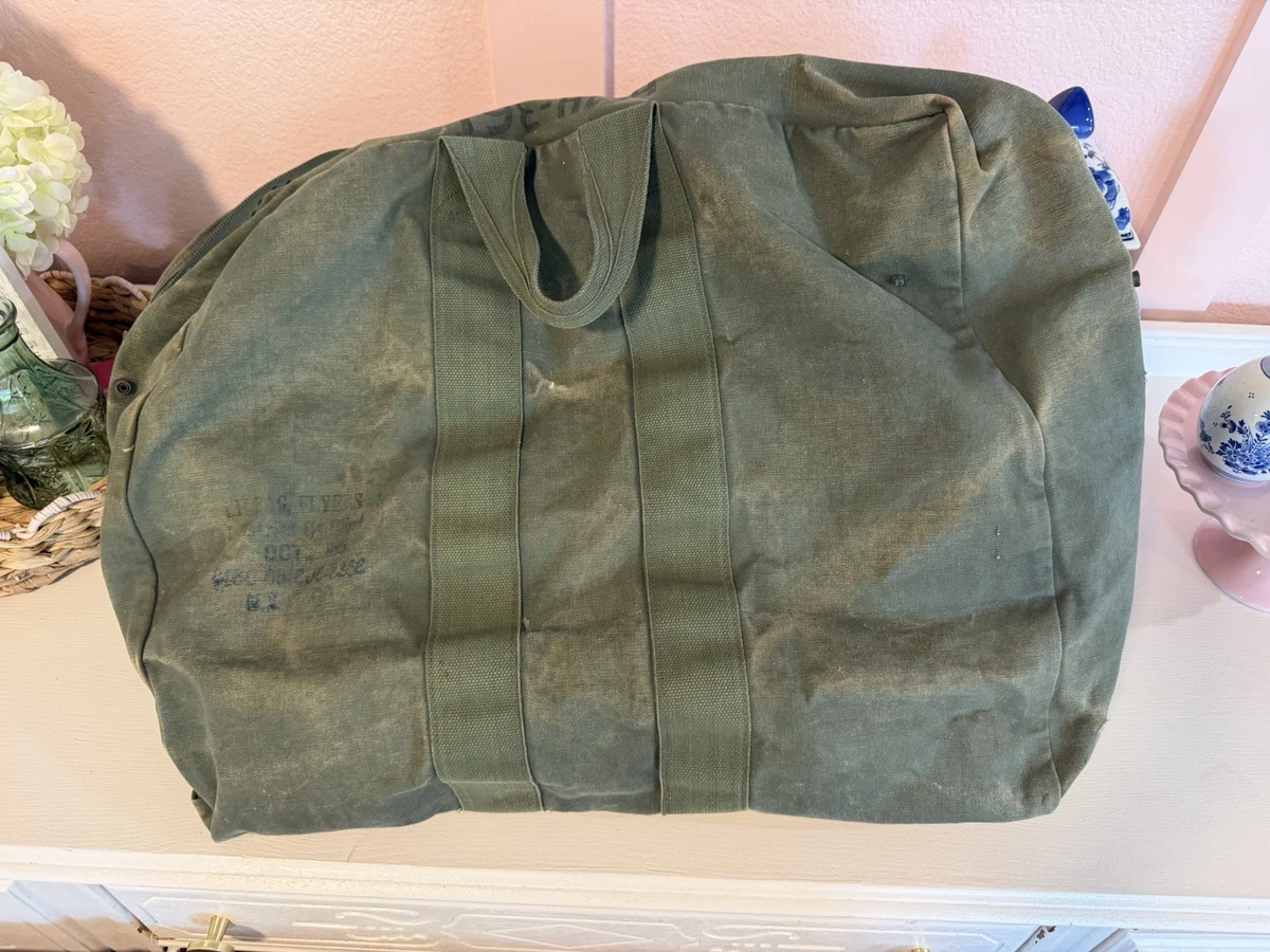 vintage army duffle bag products for sale | eBay