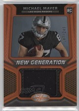 2023 Certified New Generation Jerseys Mirror Orange /249 Michael Mayer 8r6